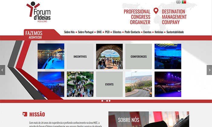 Forum D'Ideias - Org. Congressos